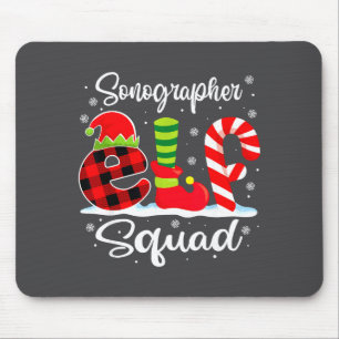 Squad X mas Elf Sonographer Matching Mouse Mat