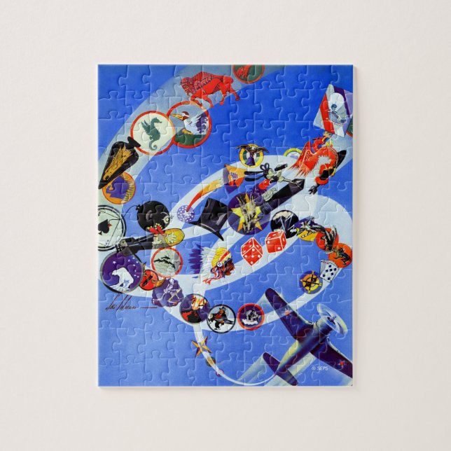 Squadron Insignia Jigsaw Puzzle (Vertical)
