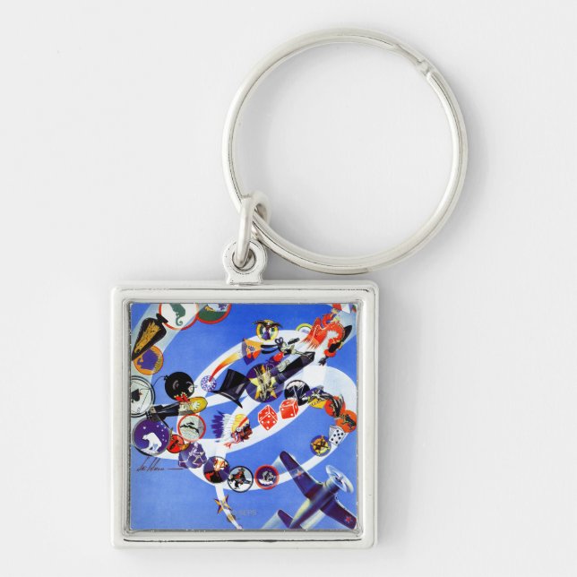 Squadron Insignia Key Ring (Front)