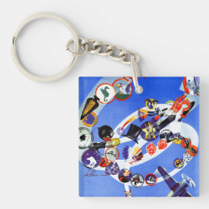 Squadron Insignia Key Ring