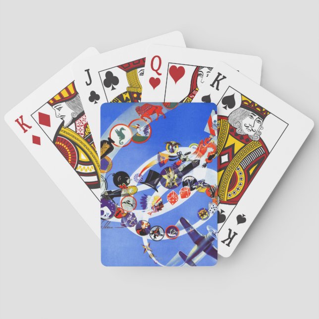 Squadron Insignia Playing Cards (Back)