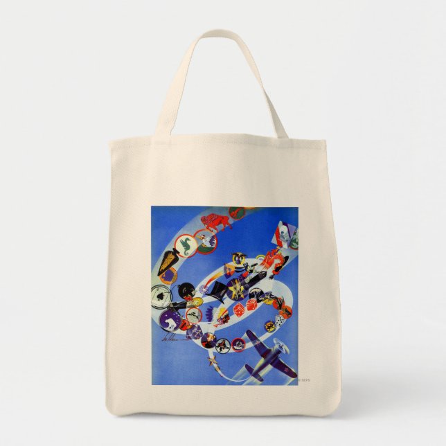 Squadron Insignia Tote Bag (Front)