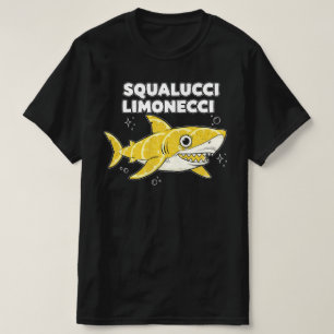 Squalucci Limonecci Italian Brainrot Shark Lemon T-Shirt