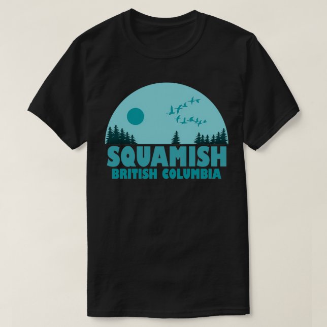 Squamish British Columbia T-Shirt (Design Front)
