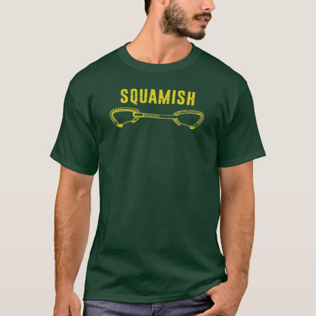 Squamish Climbing Quickdraw T-Shirt (Front)