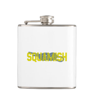 Squamish Figure 8 Climbing Hip Flask