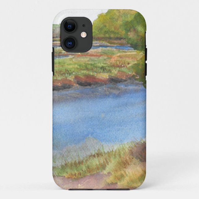 squamscott river at newfields july 31 2015 Case-Mate iPhone case (Back)