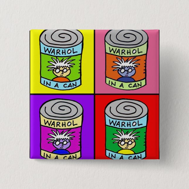  square 15 cm square badge (Front)
