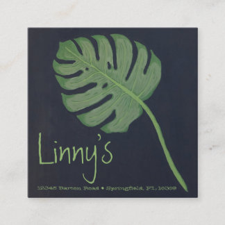 Square, 2.5" x 2.5" Business Card