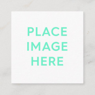 Square, 2.5" x 2.5" Business Card