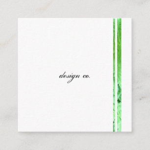 Square, 2.5" x 2.5" Business Card