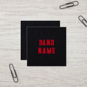 Square, 2.5" x 2.5" Business Card