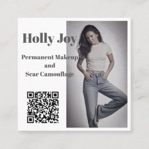 Square, 2.5" x 2.5" Business Card