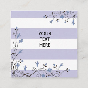 Square, 2.5" x 2.5", Standard Matte Square Business Card