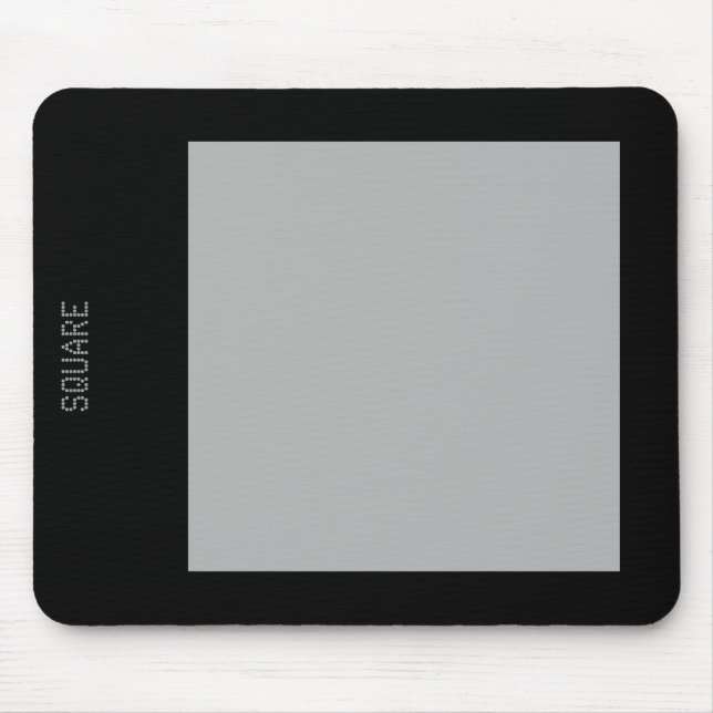 Square - 30pc Grey and Black Mouse Mat (Front)