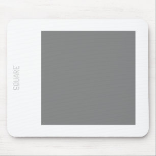 Square - 50pc Grey and White Mouse Mat