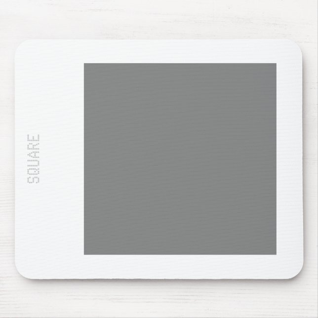 Square - 50pc Grey and White Mouse Mat (Front)