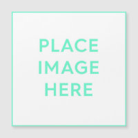 Square 5.25" x 5.25" Magnetic Card