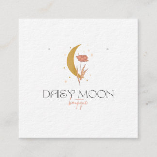 Square, 6.4 cm x 6.4 Earring Card