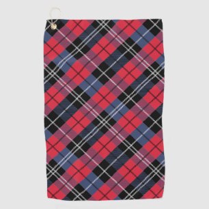 Square and colour golf towel