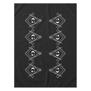 Square and Compass with Inset G Tablecloth
