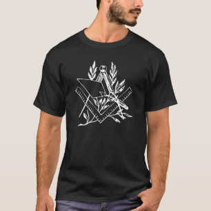 Square and Compass with Trowel T-Shirt