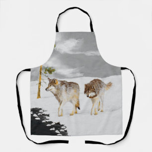 square apron