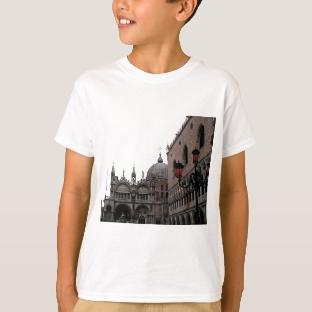 Square & Basilica of St Mark T-Shirt (Front)