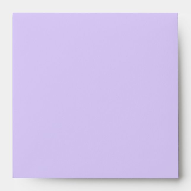 Square Black Purple Linen Envelopes (Front)