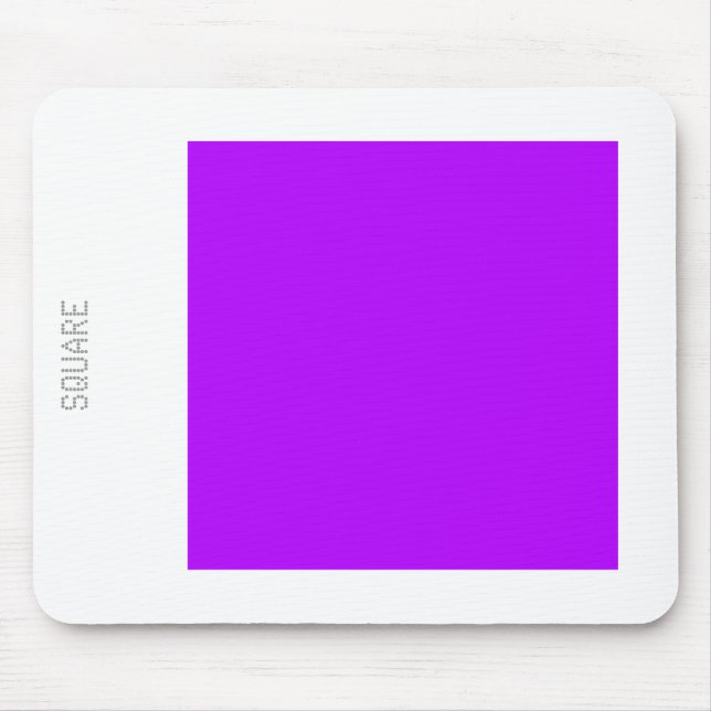 Square - Blue Purple and White Mouse Mat (Front)