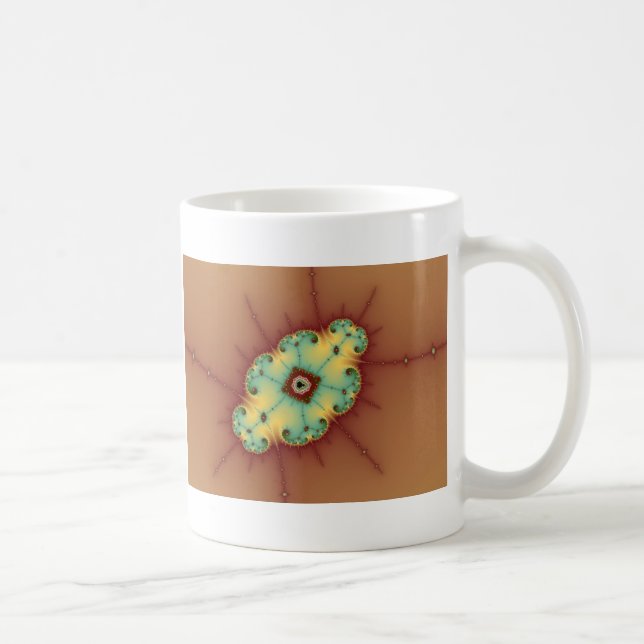 Square Brain - Fractal Mug (Right)