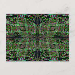 Square Butterfly Postcard