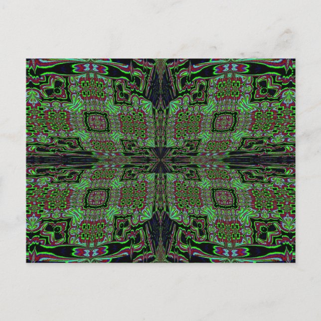 Square Butterfly Postcard (Front)