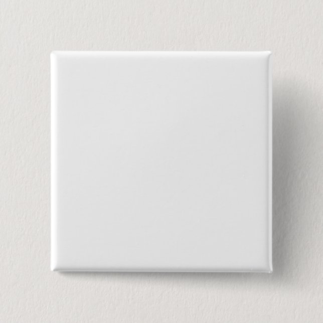 Square Button, 2 Inch 15 Cm Square Badge (Front)