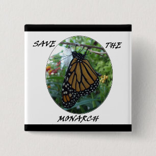 Square Button 2 Inch,Monarch Style #1