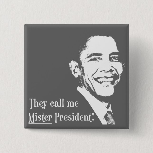 Square Button - Customised (Front)