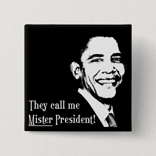 Square Button - Customised (Front)