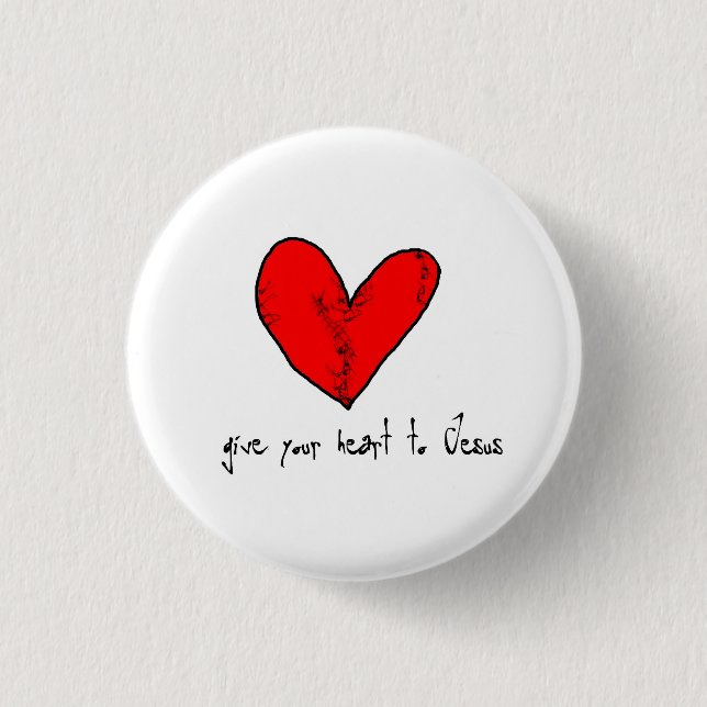 Square Button - Customised (Front)