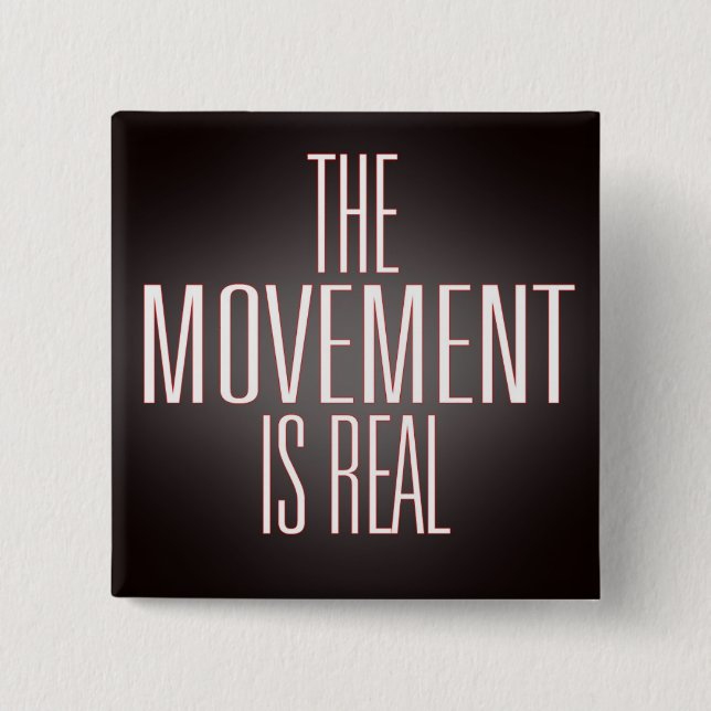 Square button  The movement (Front)