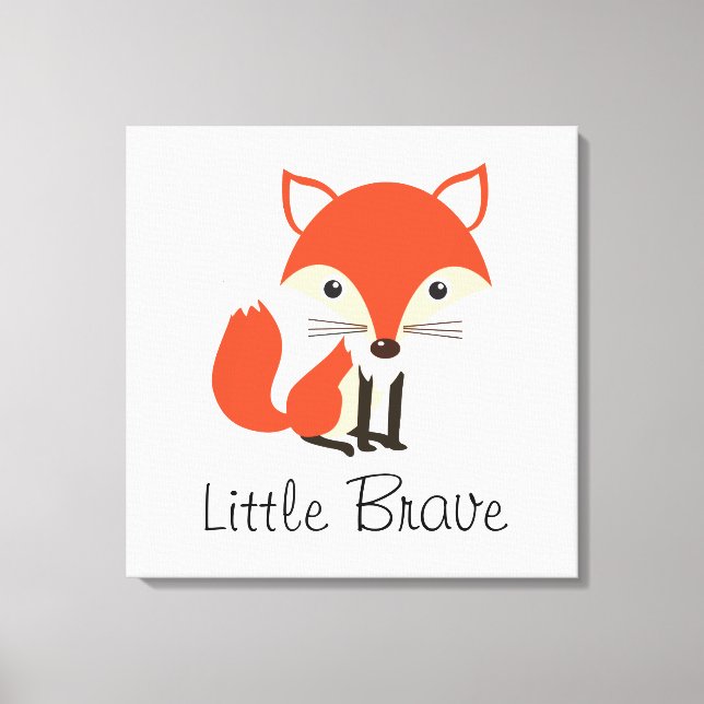 Square Canvas - Little Brave (Front)