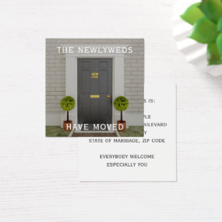 business change of address cards