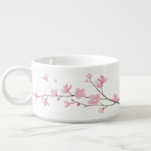 Square- Cherry Blossom - Transparent Background