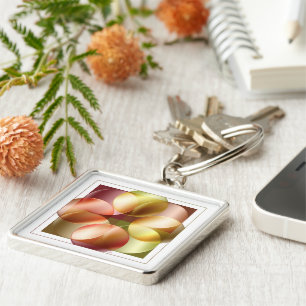 Square Circles Key Ring