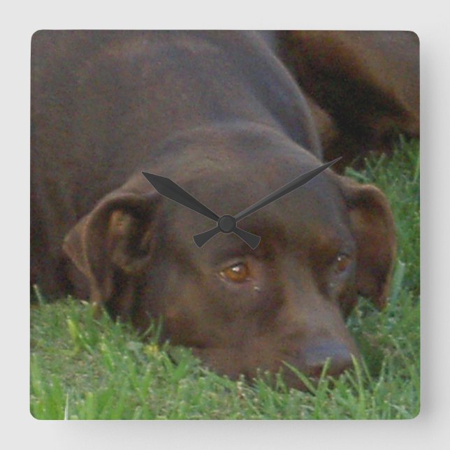 Square Clock - Customised (Front)