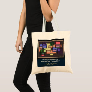Square Collage [Inspirational Quote] : Tote Bag