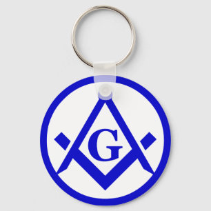 Square & Compasses Key Ring