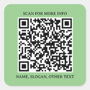 Square Connect: Business QR Code Sticker