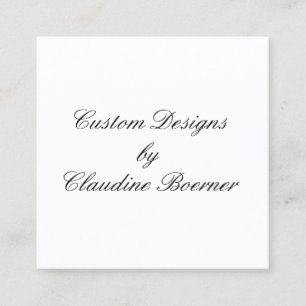 Square Crafter, Jewellery, Product, Busines Cards