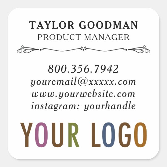 custom business stickers