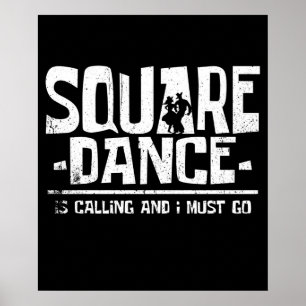 Square Dance Poster
